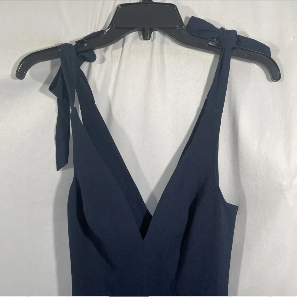 NEW $176 Dress The Population [ XXS ] Lita Tie Cocktail Dress in Blue #Q293‎